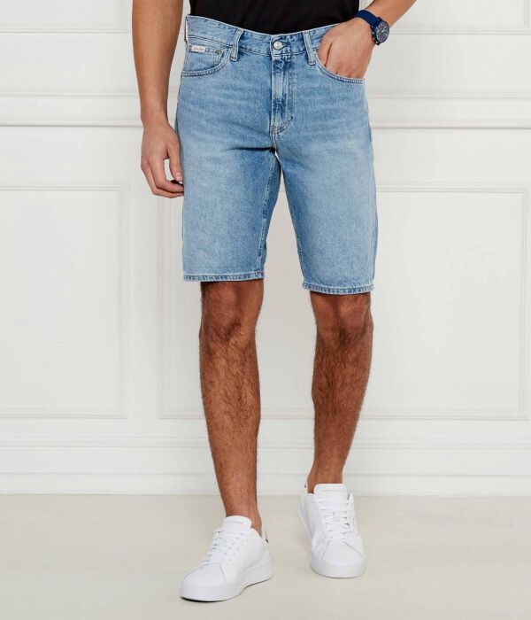 

Шорты мужские Calvin Klein Jeans джинсовые длинные, голубой