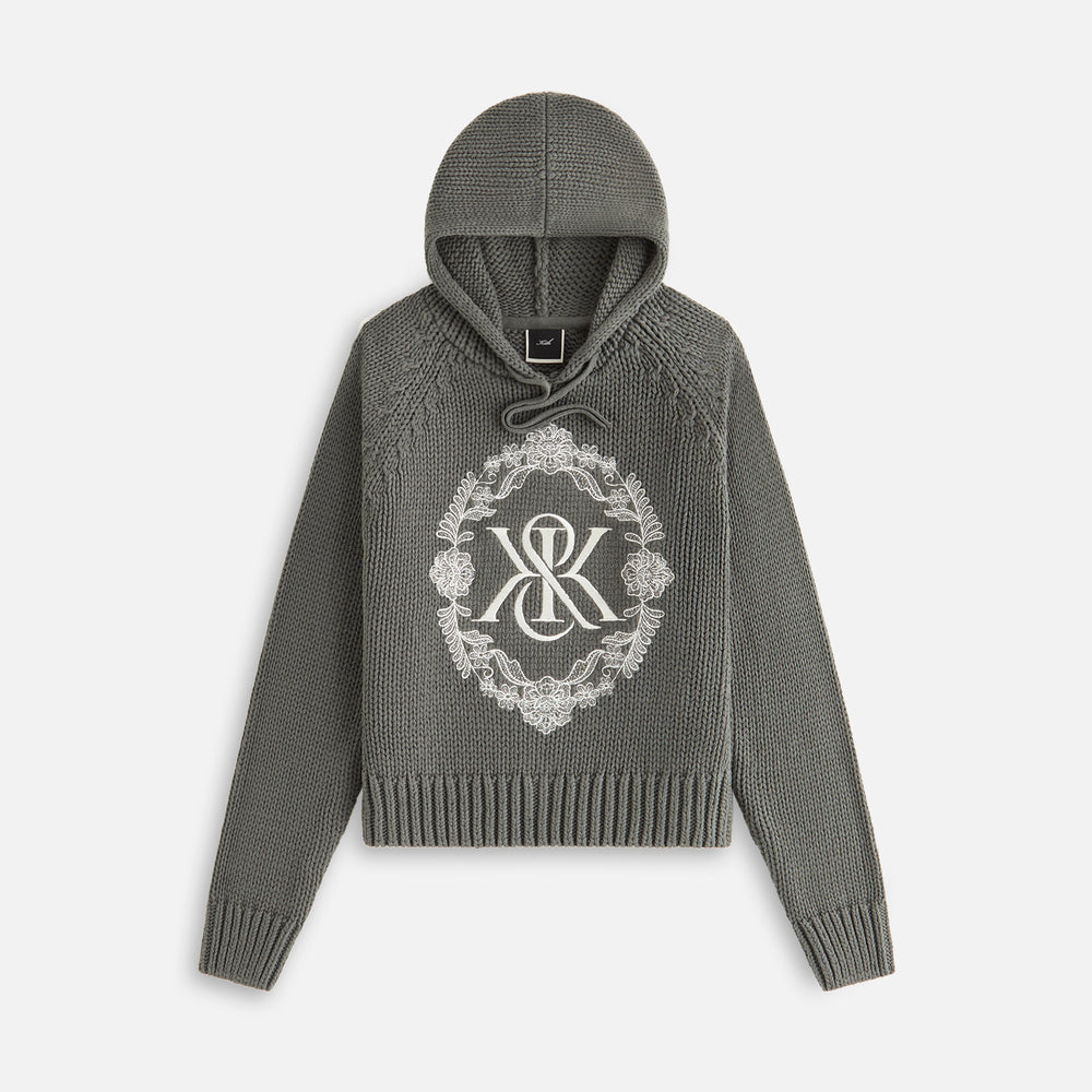

Худи Kith Women Celyse Crest Sweater Hoodie, цвет Machine