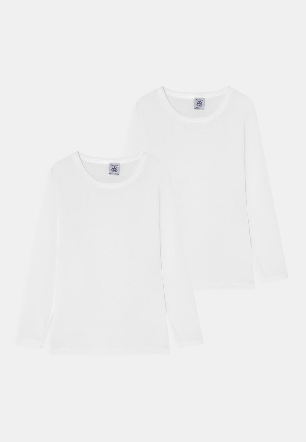 

Футболка с длинным рукавом Tee 2 Pack Unisex Petit Bateau, белый