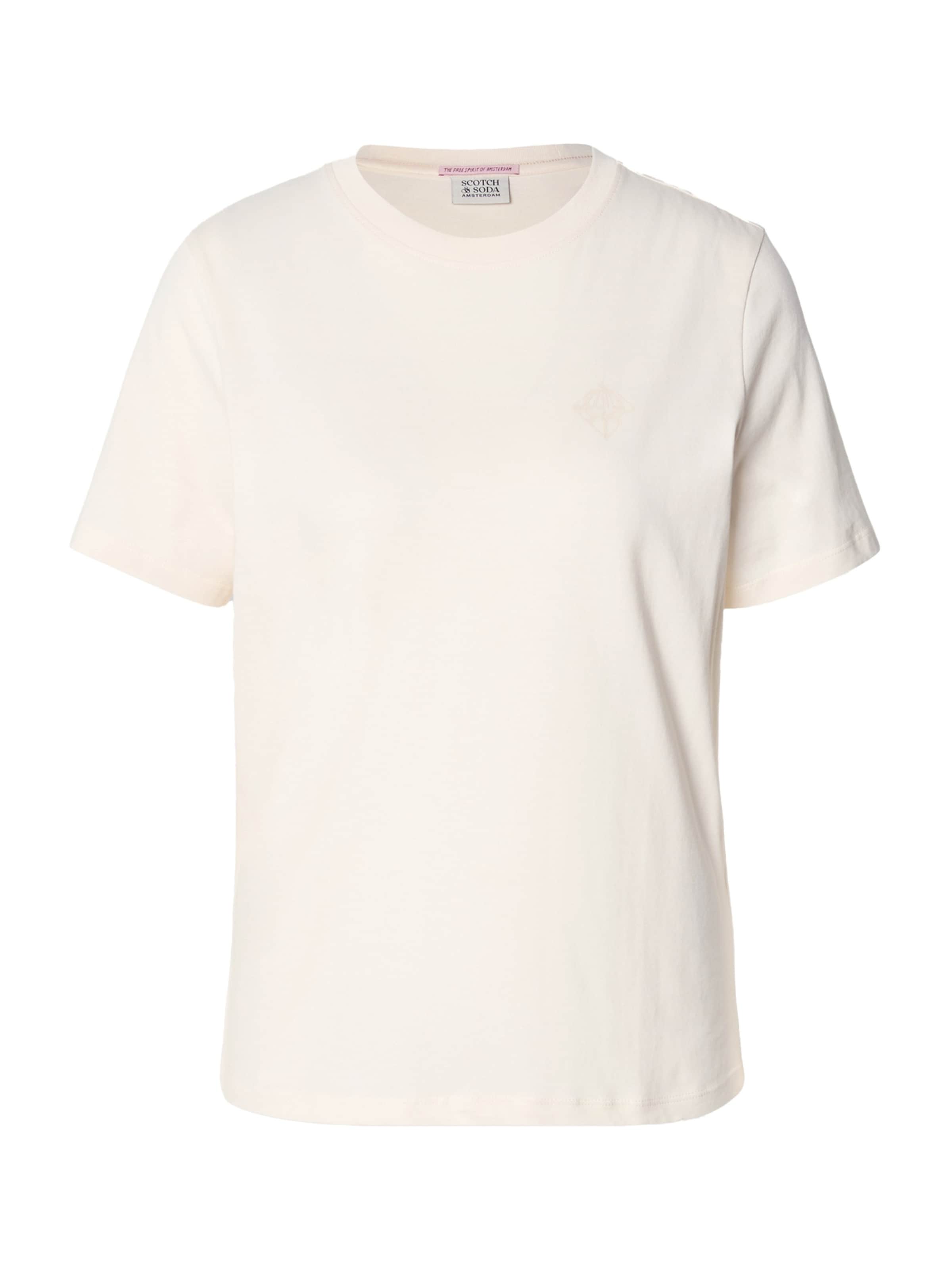 

SCOTCH & SODA Футболка в цвете Off White, Белый, SCOTCH & SODA Футболка в цвете Off White