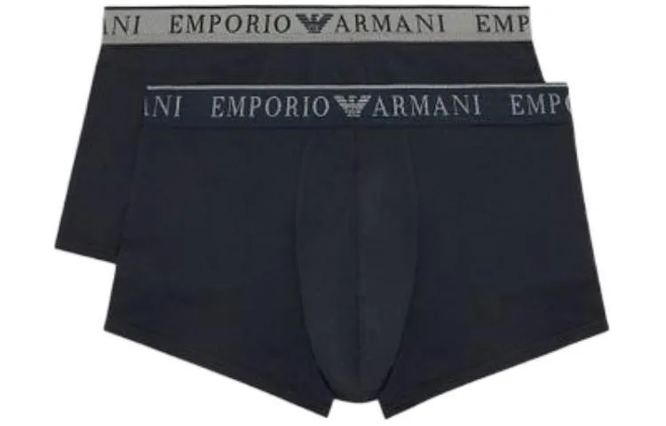 EMPORIO ARMANI Трусы мужские 2 Pack Black