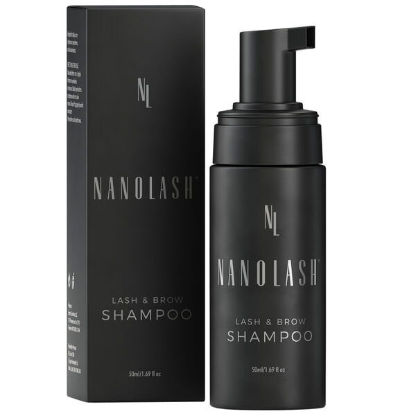 

Шампунь для ресниц и бровей, 50 мл Nanolash Lash & brow shampoo