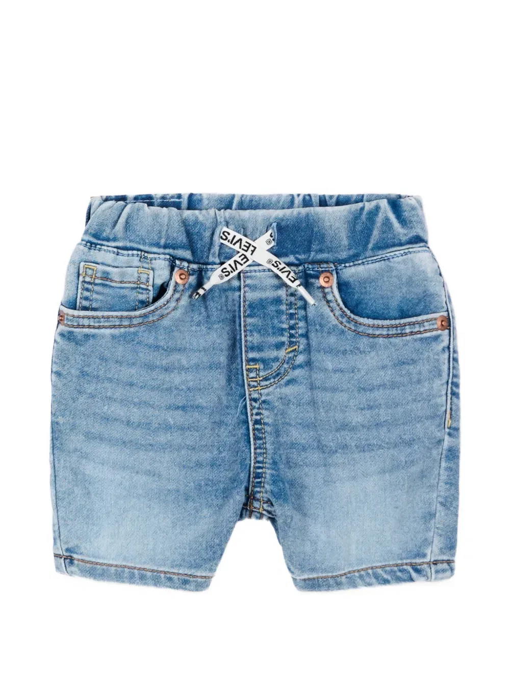 Эластичные джинсовые шорты Levi'S Kids, синий