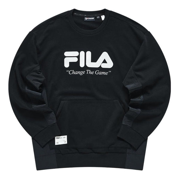 

Толстовка change the game logo sweatshirt 'black' Fila Fusion, черный