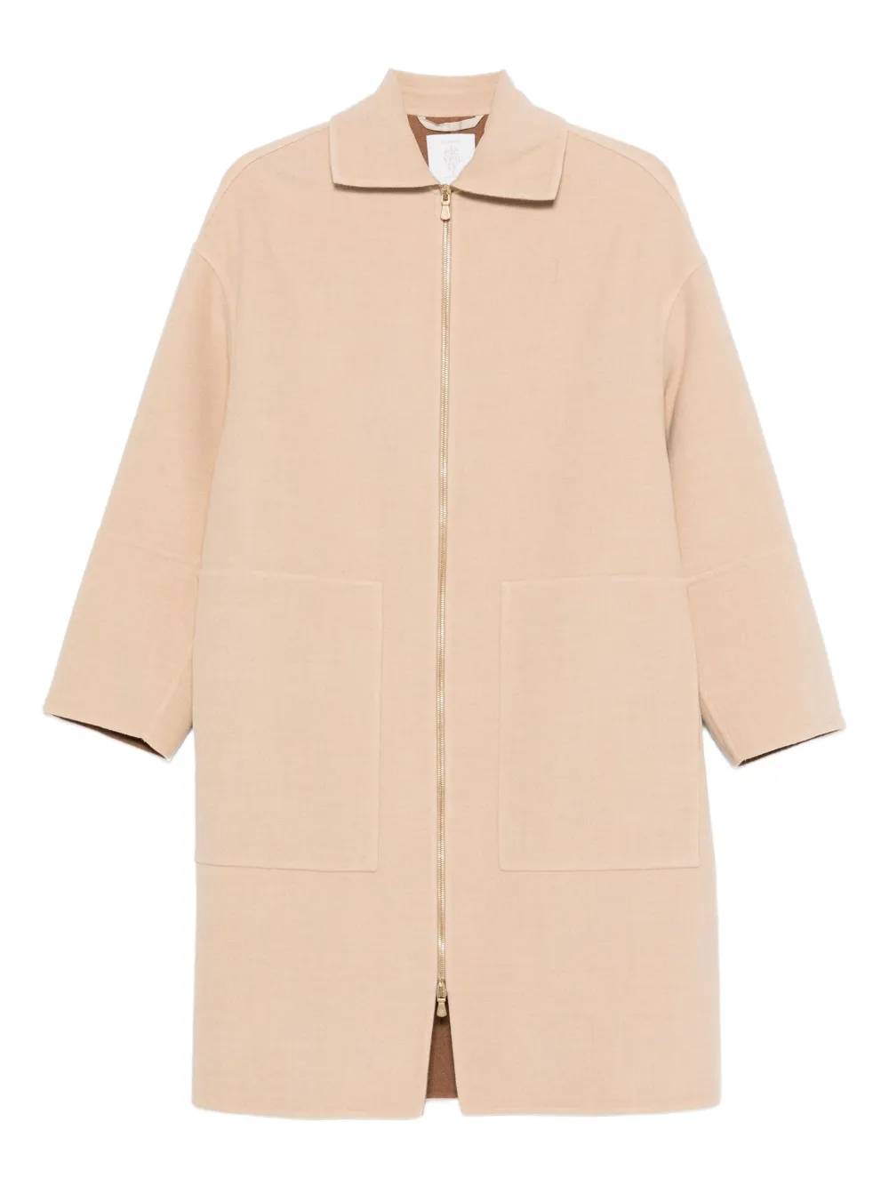 

Пальто на молнии Eleventy, нейтральный