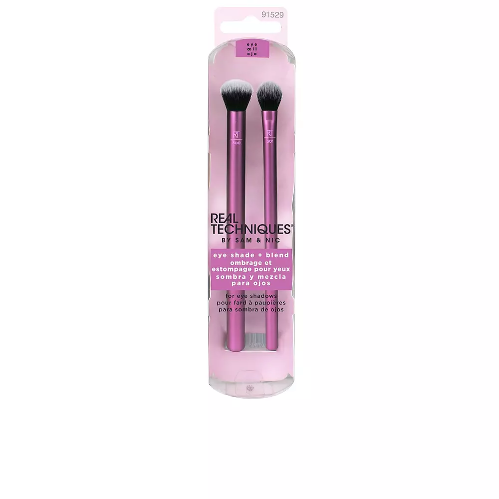 

Тени для век Eye shade + blend duo Real Techniques, 2 шт.
