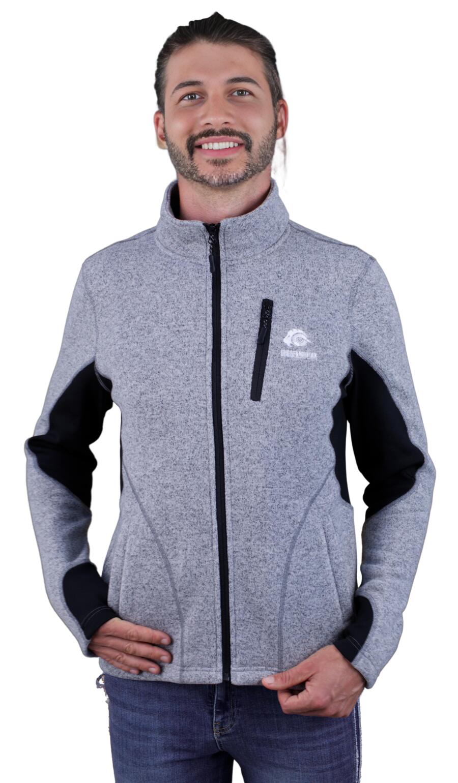 

GUGGEN MOUNTAIN Мужская флисовая куртка Fusion MML01 Флисовая куртка Походная куртка Мужская куртка