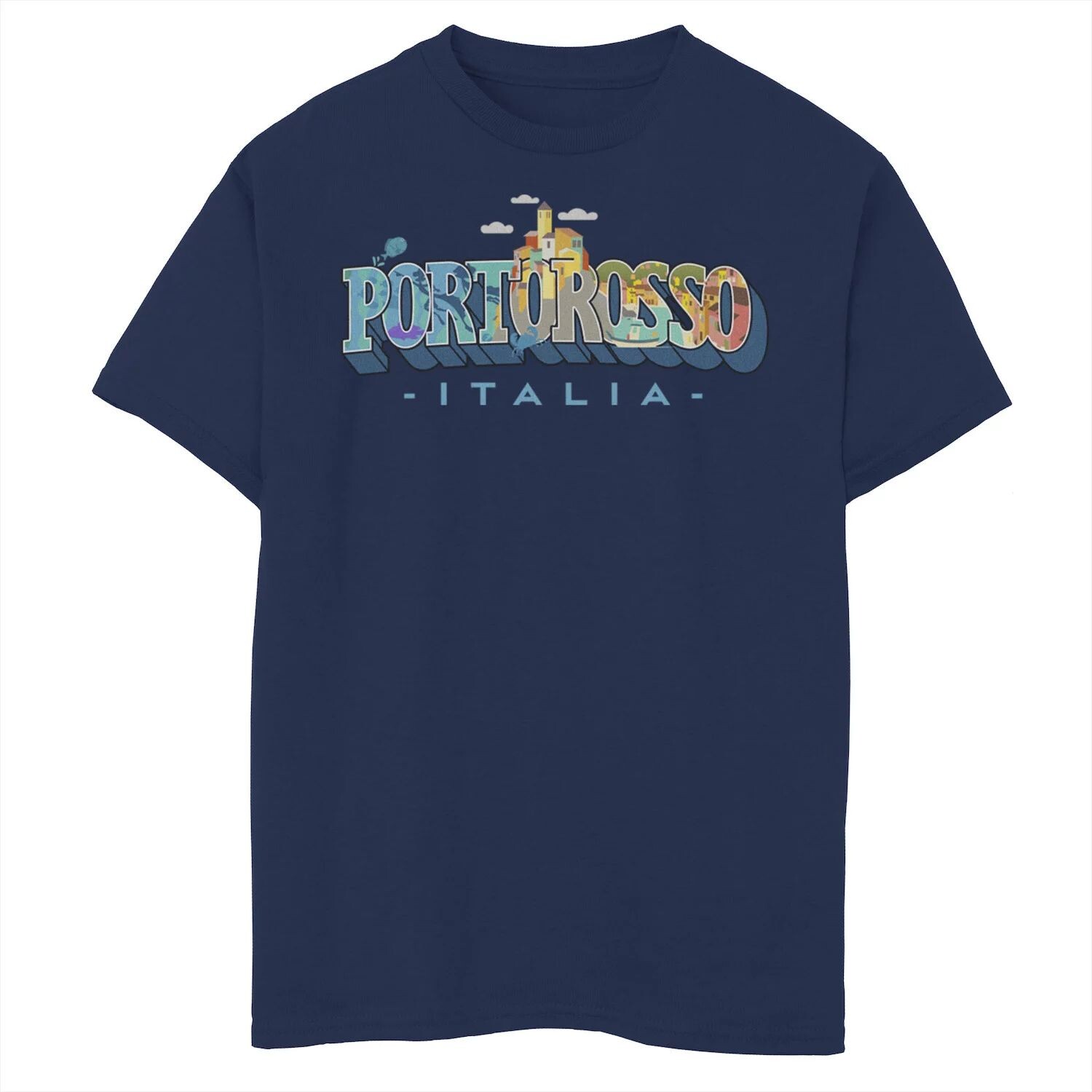 

Футболка с графическим рисунком и логотипом Disney/Pixar Luca 8–20 Portorosso Italia Disney / Pixar