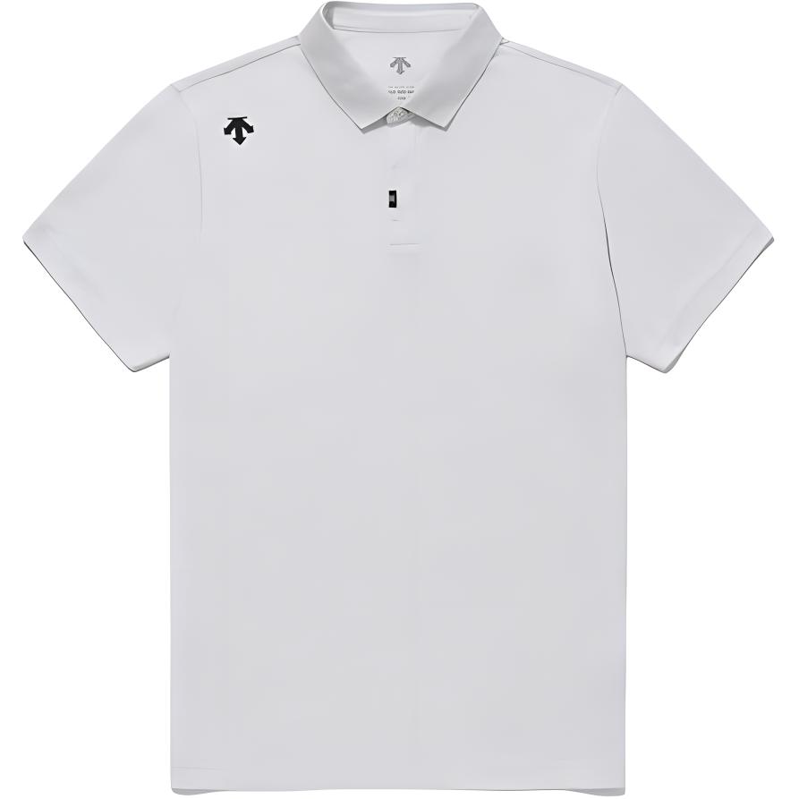 

Мужские рубашки поло с воротником умеренного размера Descente, серый lgry