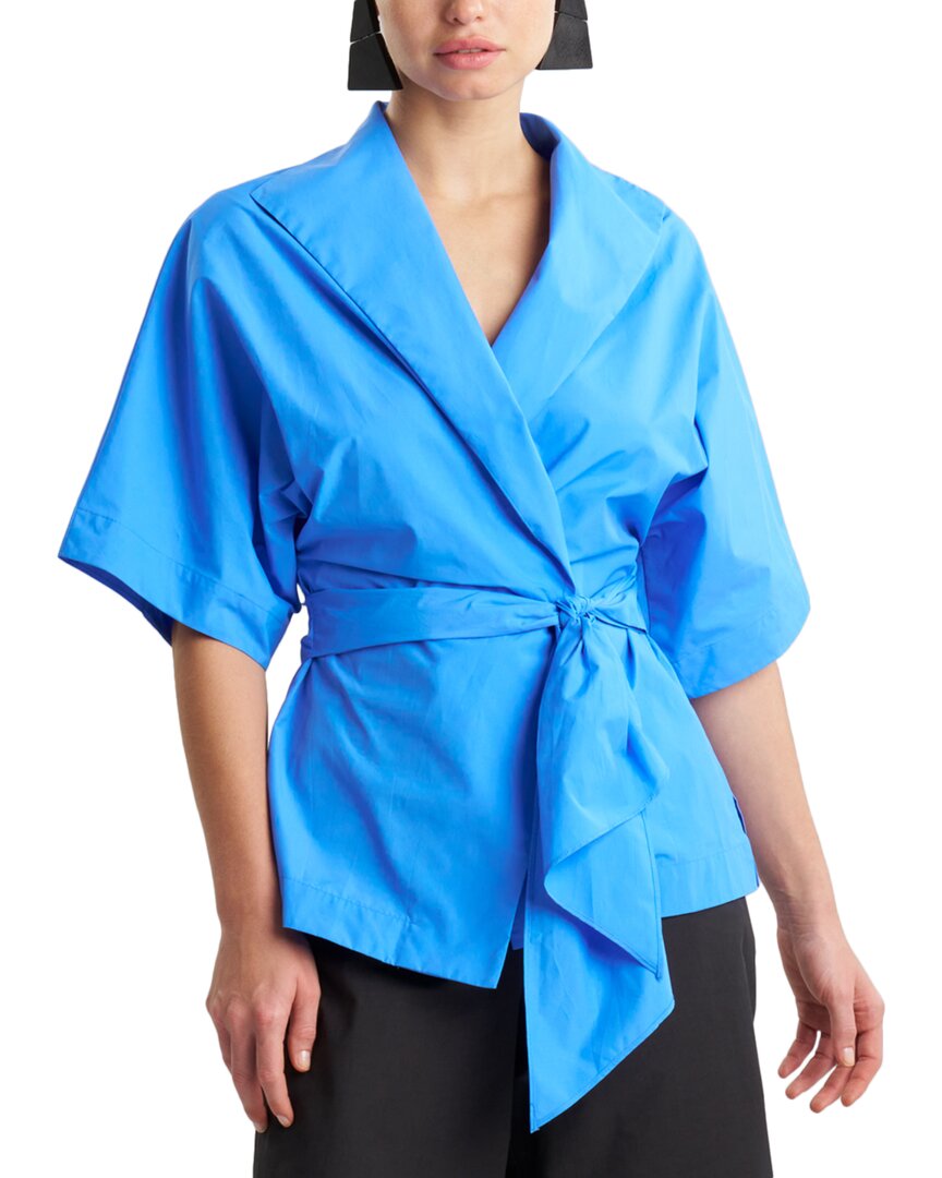 

Накладной топ Natori, синий