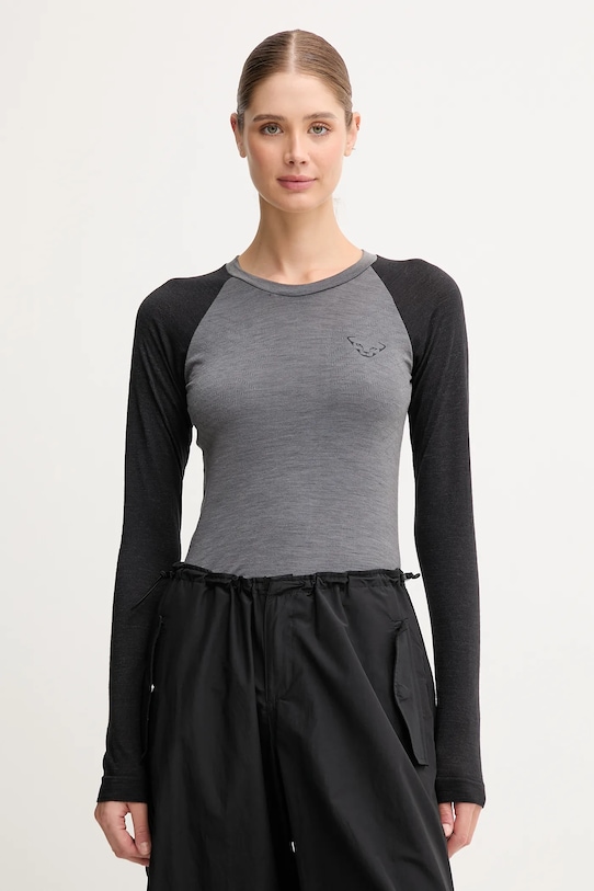 

Функциональный Tour light мериносовый лонгслив Dynafit, черный