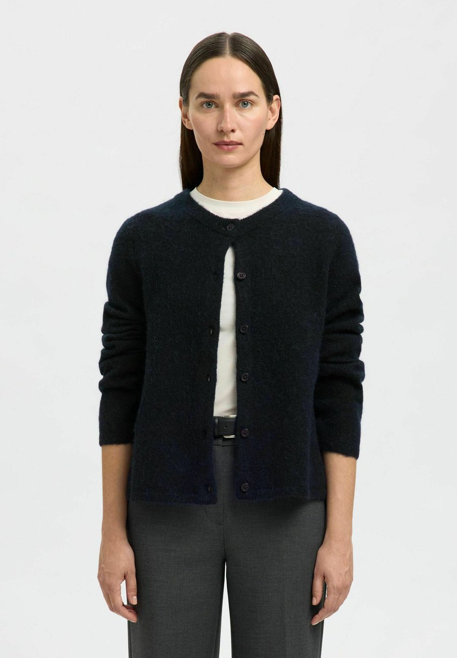 

Кардиган Selected Femme SLFLULU NEW NOOS, Dark Sapphire/Mottled Dark Blue