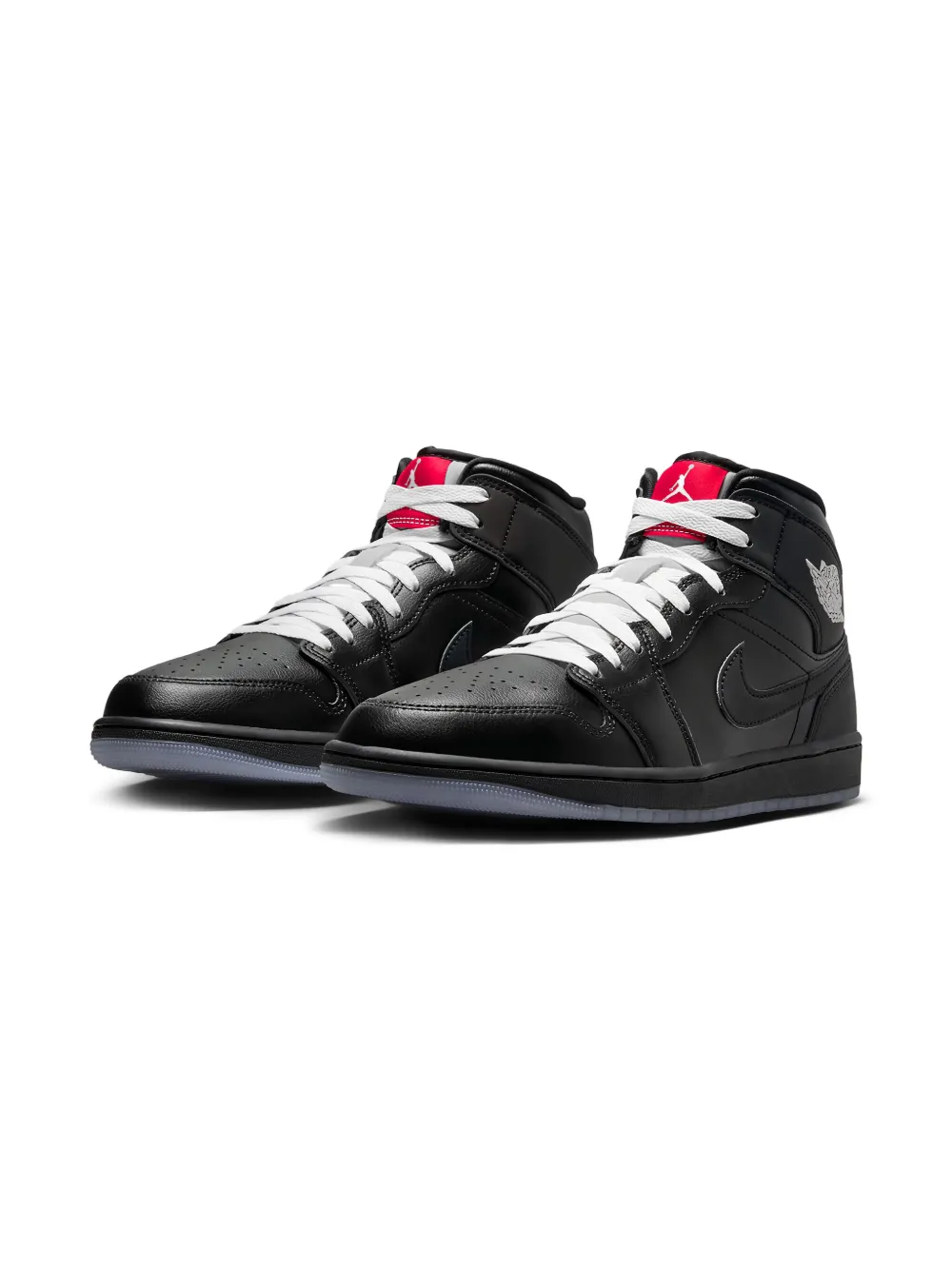 Кроссовки Jordan 1 Mid SE Black/Metallic Reimagined Jordan Kids, черный — фото 2