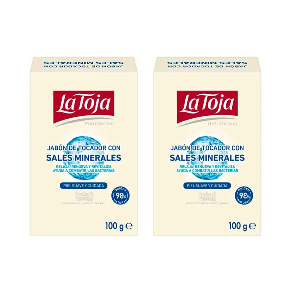 

Мыло Hidrotermal jabón manos pack La Toja, 2 x 100 гр.