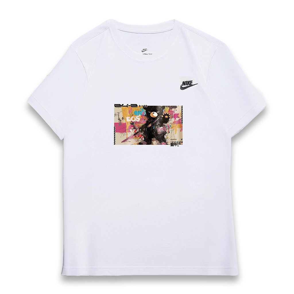 

Nike Футболка унисекс белая, Белый, Nike Футболка унисекс белая