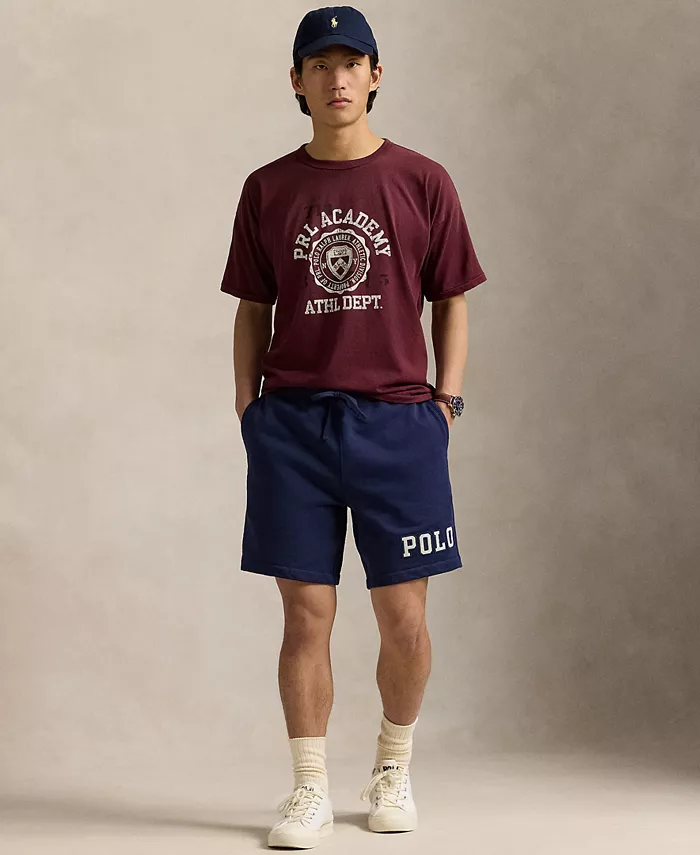 

Мужские флисовые шорты с логотипом, длина 7,5 дюйма Polo Ralph Lauren, синий