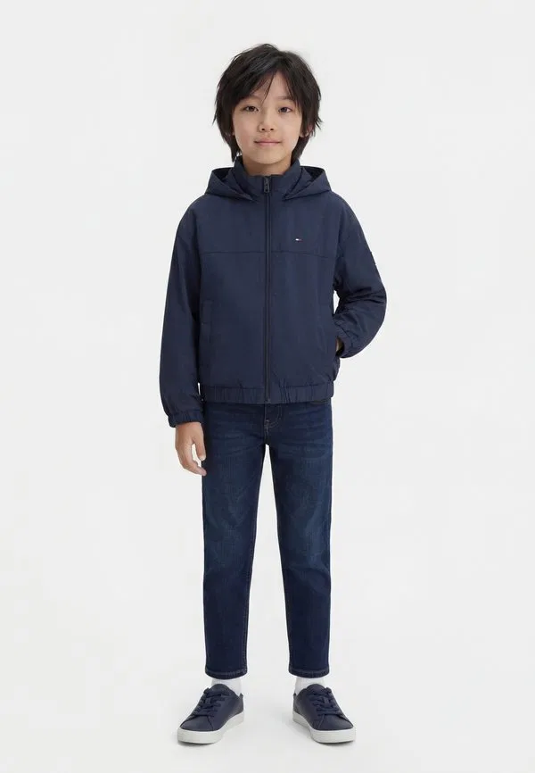 Ветровка с воротником-стойкой на молнии essential Tommy Hilfiger, Dark Night Navy