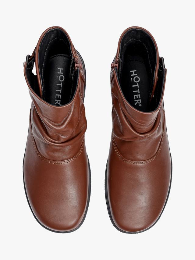 Rumour Nubuck ботинки Extra Wide Fit Hotter, Walnut — фото 3