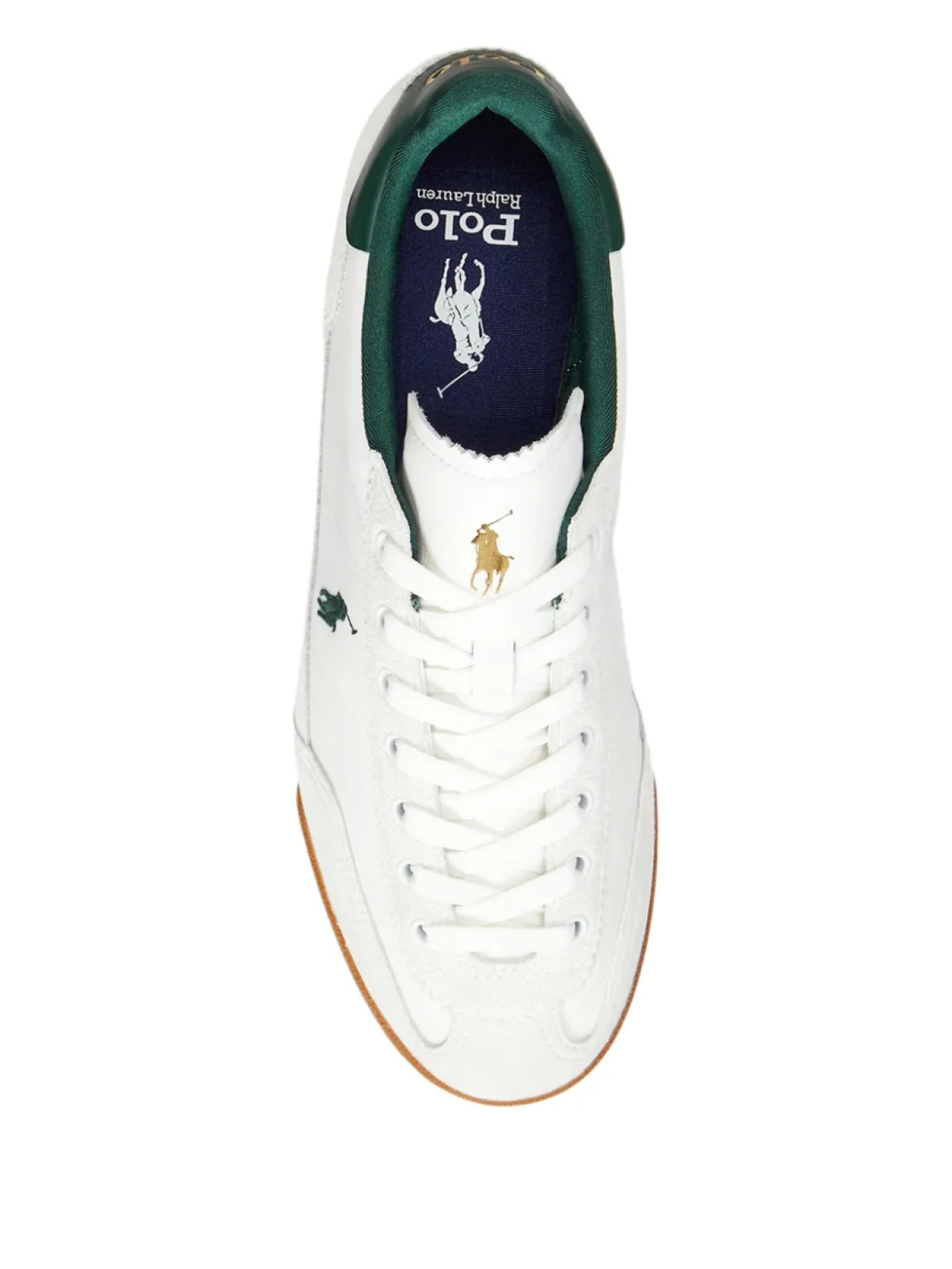 Низкие кеды Hester Polo Ralph Lauren, белый — фото 4