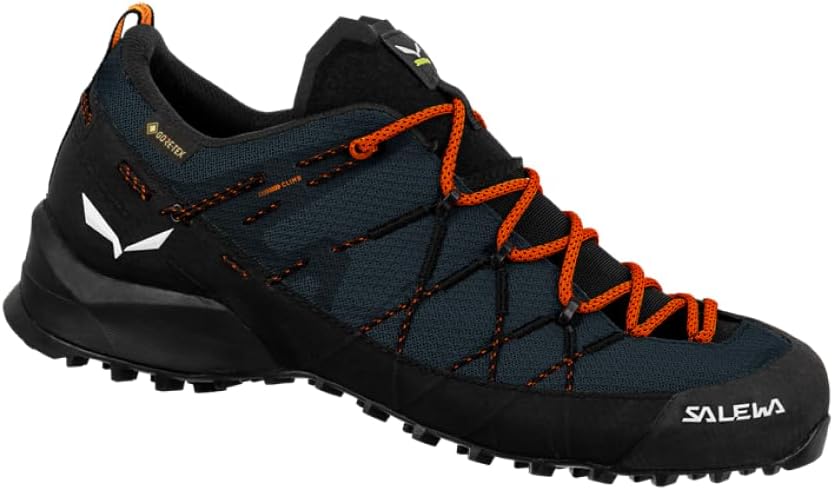 

Мужская обувь Salewa Wildfire 2 GTX - водонепроницаемые трекинговые ботинки Gore-Tex для походов и треккинга, черный