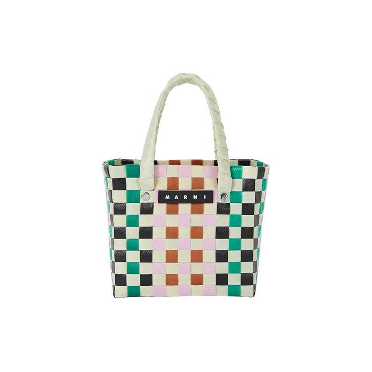 

Полипропиленовая сумка-корзинка, детская разноцветная сумка через плечо MARNI