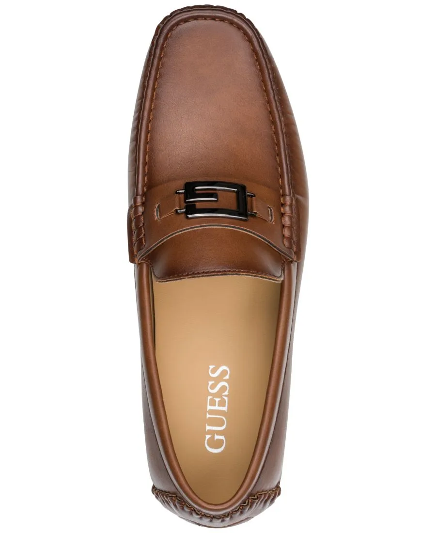 Мужские слипоны Alope для вождения GUESS, темно-natural — фото 4