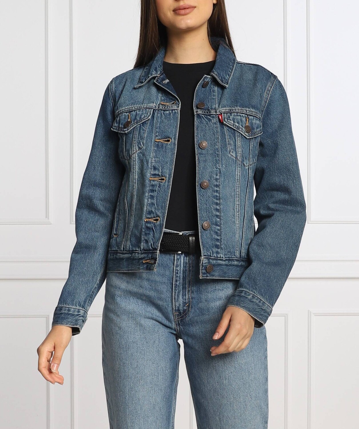 

Куртка Levi's di jeans regular fit, темно-синий
