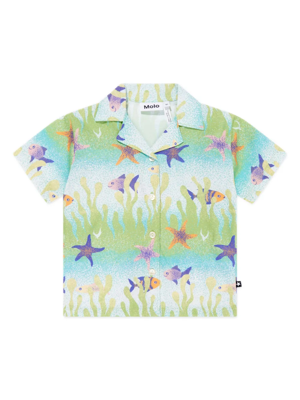 

Рубашка Eyou из органического хлопка Molo, зеленый