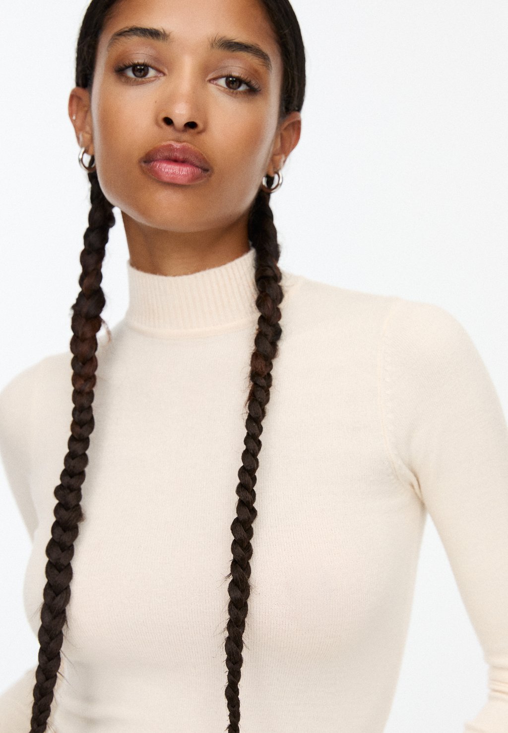 

Джемпер PULL&BEAR, бежевый