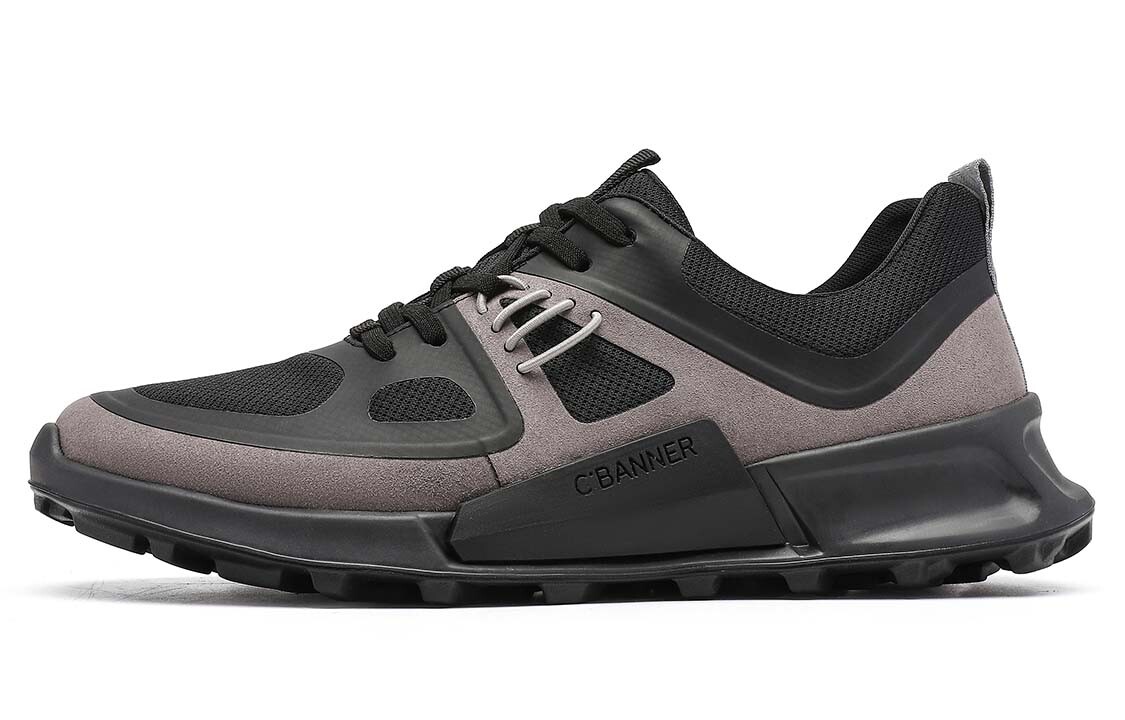 

Кроссовки C°BANNER Lifestyle Shoes Men Low-top Black, черный/серый