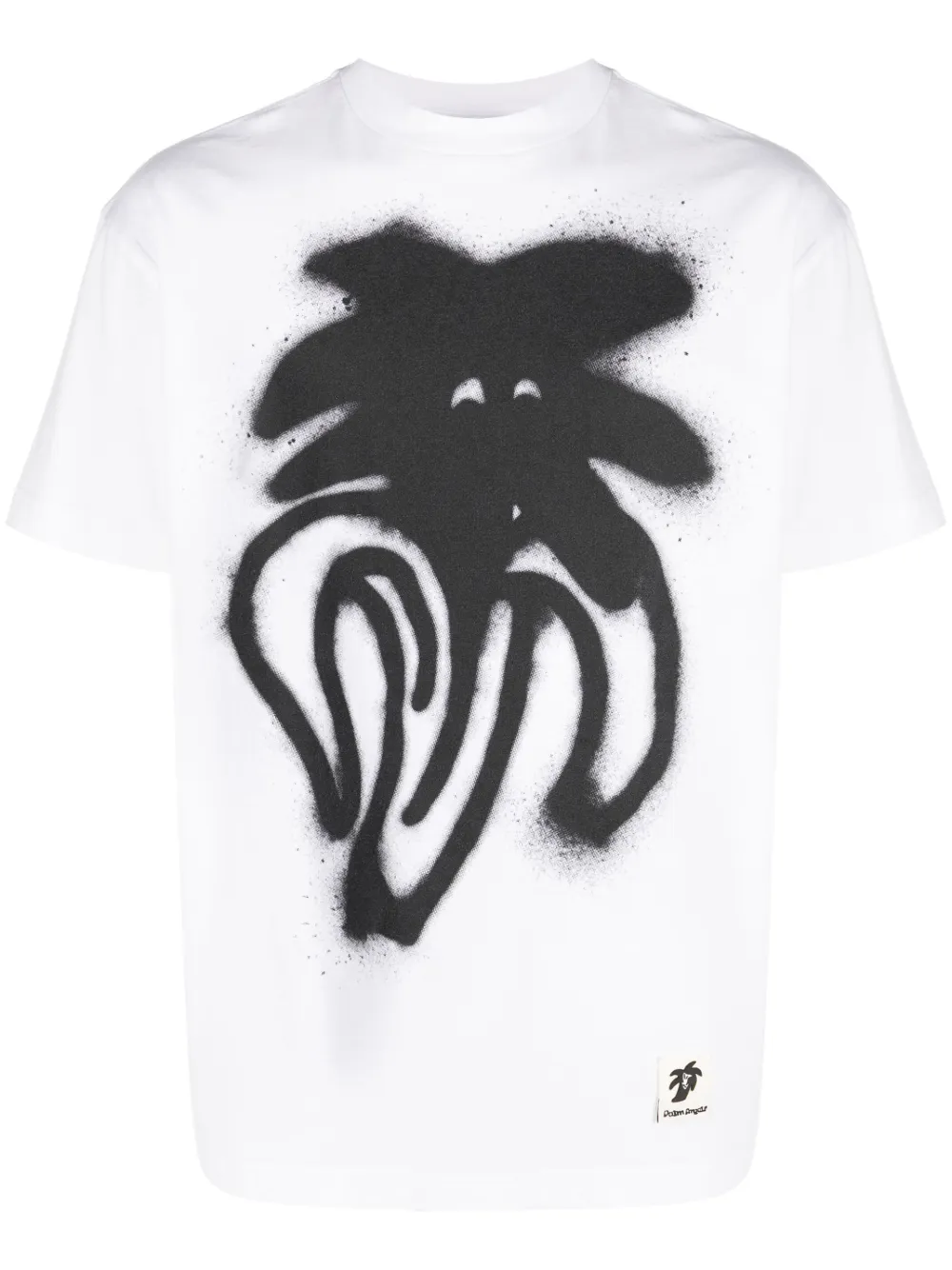 

Футболка с логотипом PALM ANGELS, белый