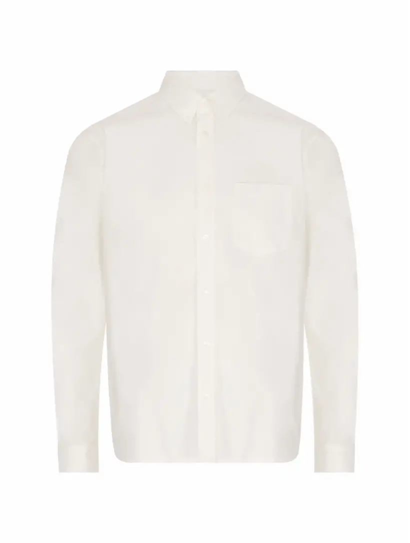 

Хлопковая рубашка Edouard A.P.C., белый