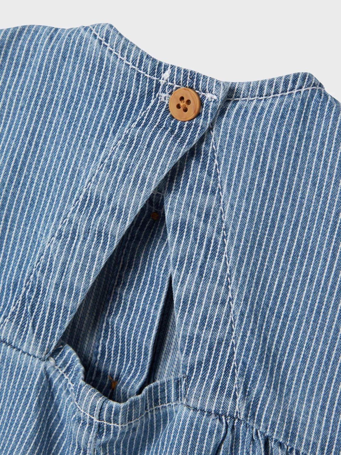 Комбинезон джинсовый Name it, medium blue denim — фото 4