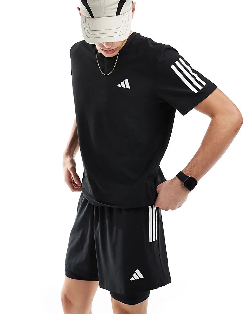 

Шорты adidas Running Own the Run climacool 2-в-1 черного цвета adidas performance