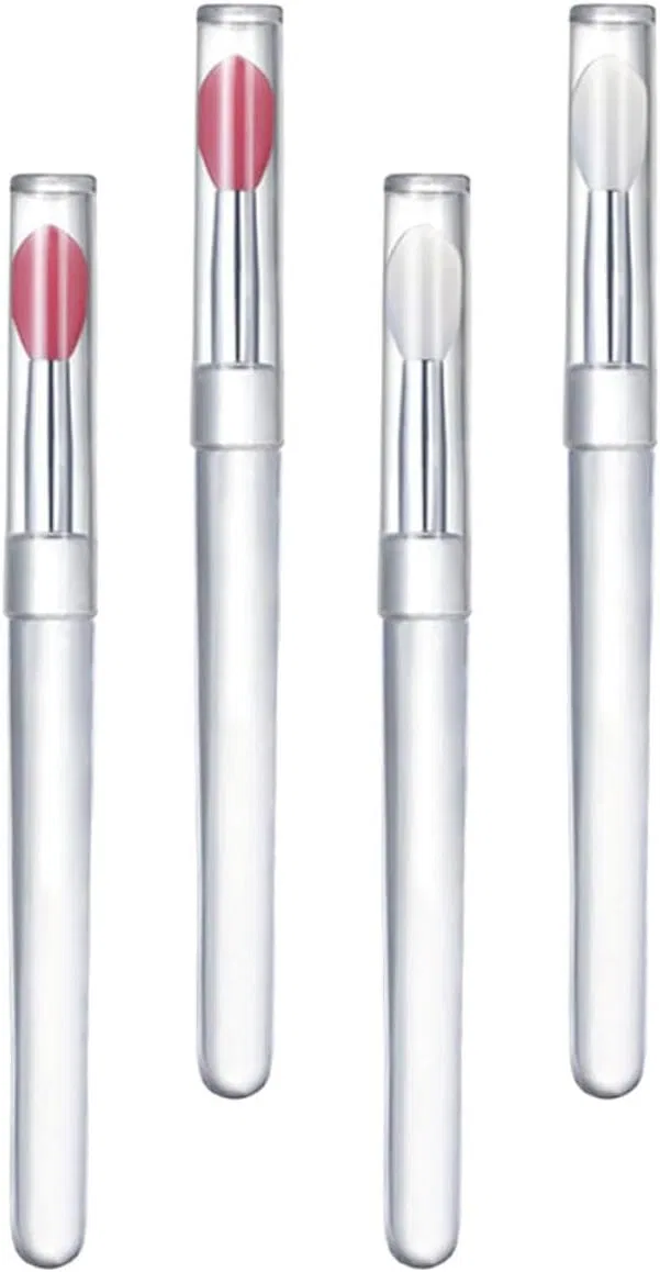 Силиконовая кисть для губ LABRIMP, 4 шт, разноцветные