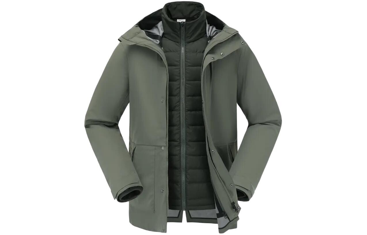 

Куртка мужская хаки серый Decathlon