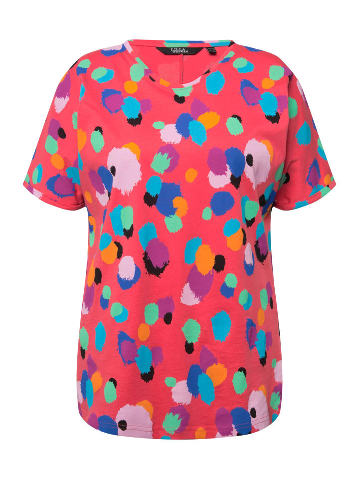 

Футболка Ulla Popken Shirt, цвет dunkel koralle