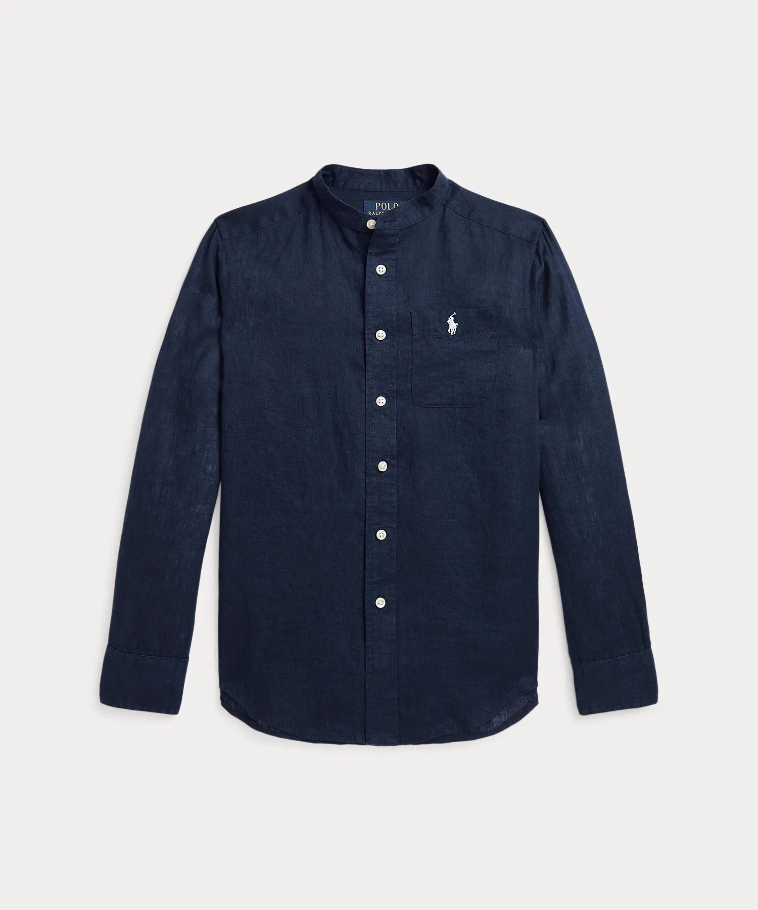 Детская рубашка POLO RALPH LAUREN CHILDRENSWEAR из льна