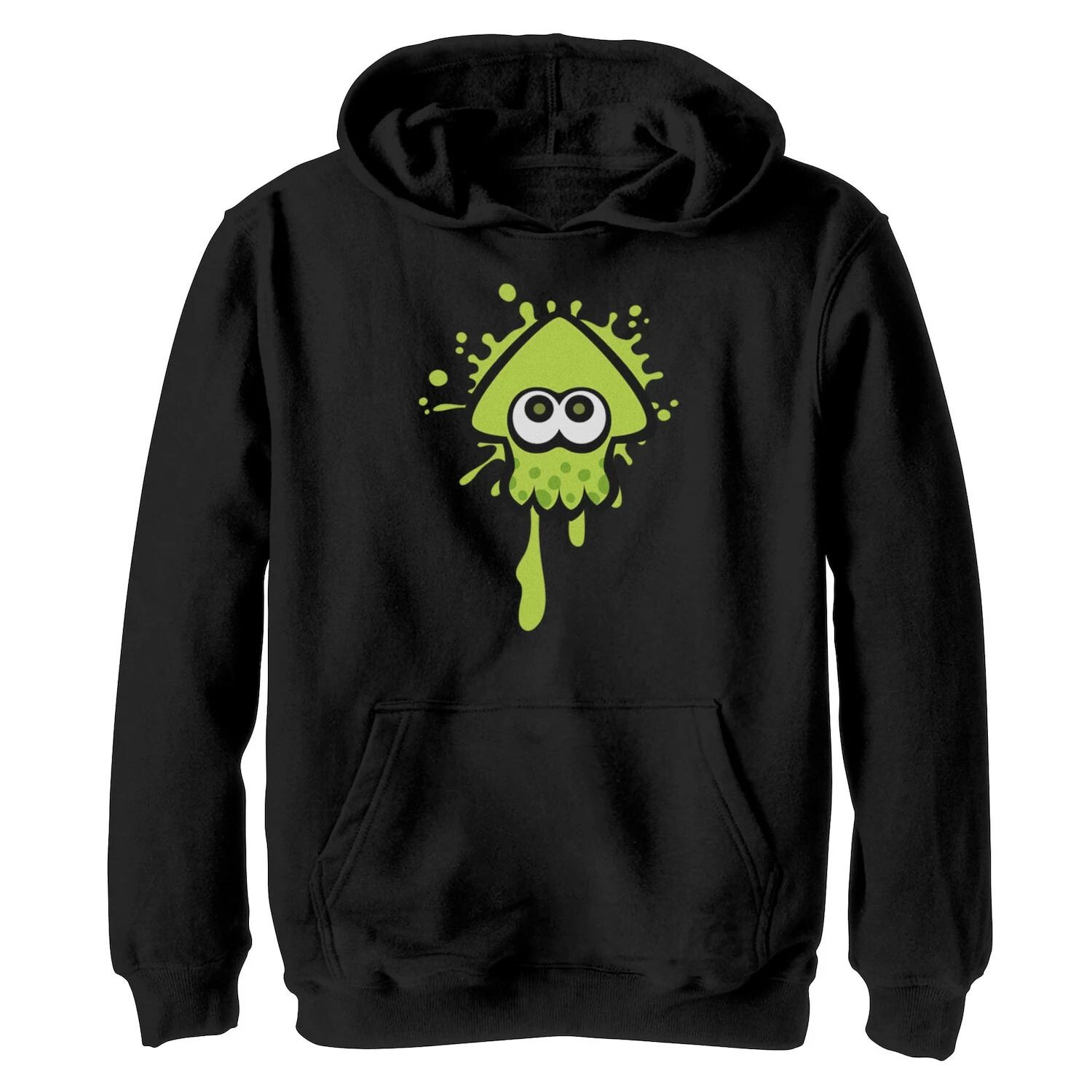 

Мужская зеленая толстовка с капюшоном Nintendo Splatoon Inkling Squid Splat Licensed Character, Зеленый, Мужская зеленая толстовка с капюшоном Nintendo Splatoon Inkling Squid Splat Licensed Character