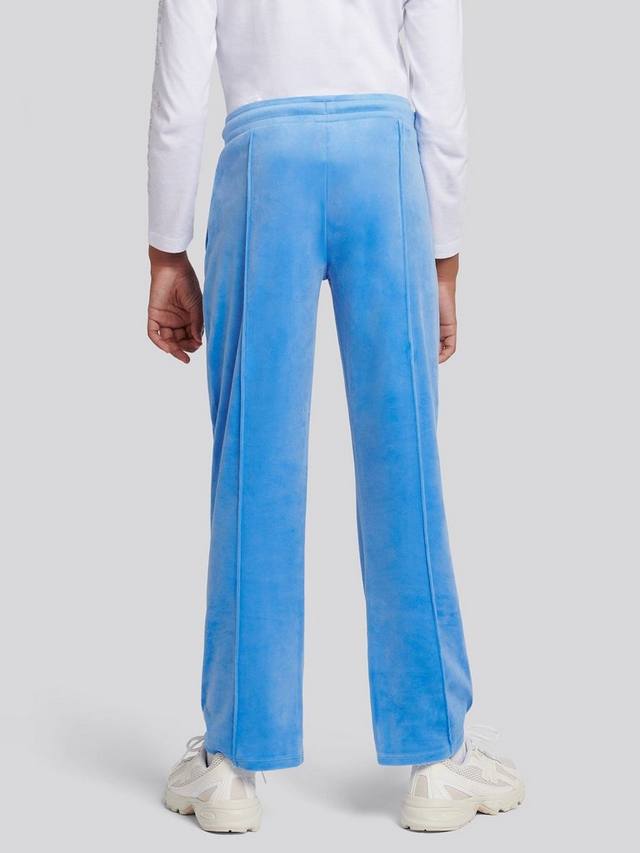 Детские вельветовые джоггеры с широкими штанинами Juicy Couture, Regatta Blue — фото 3