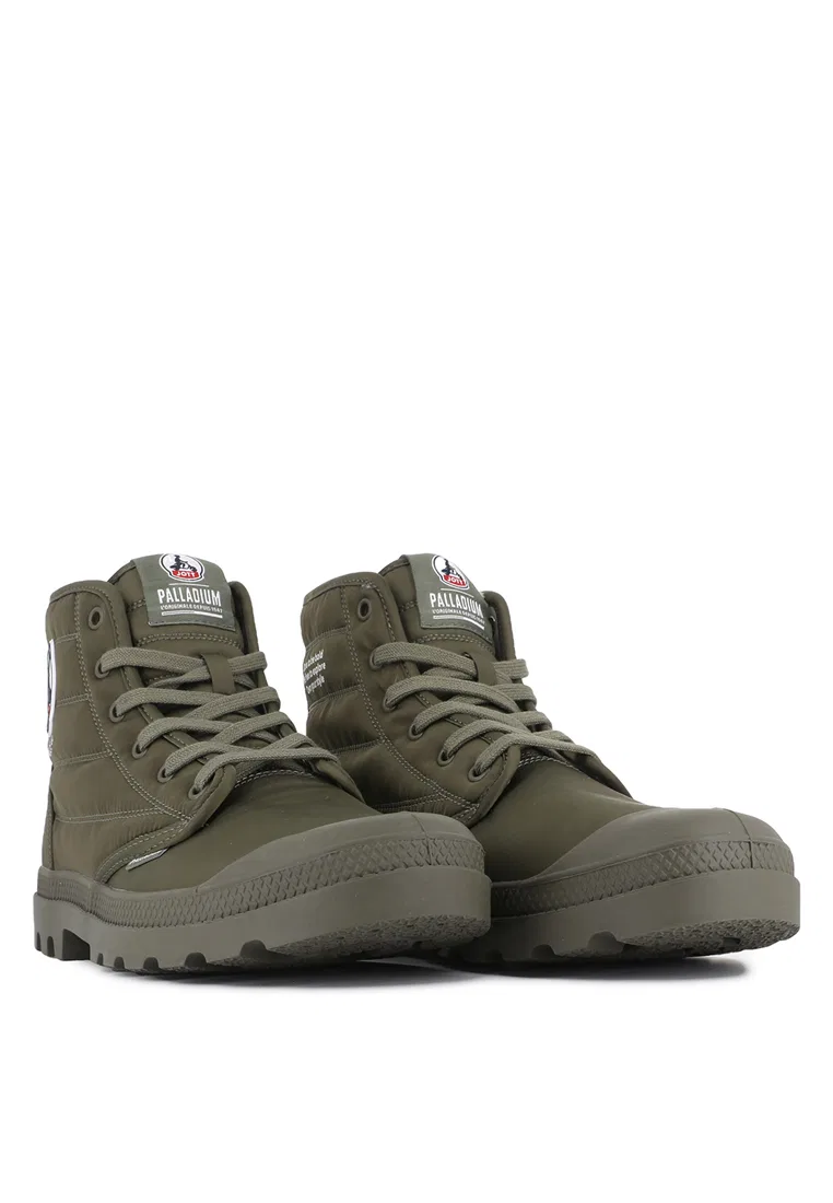 Кроссовки высокие, модель PAMPA HI DARE RHONA, UNISEX Palladium, зеленый — фото 2