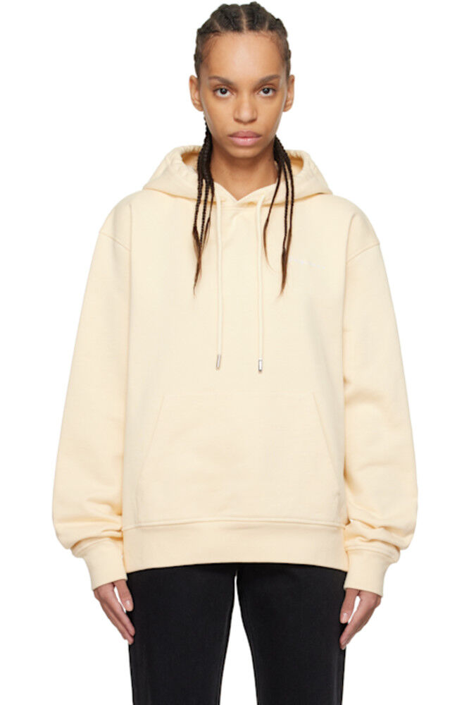 

Бежевый свитшот с вышивкой JACQUEMUS