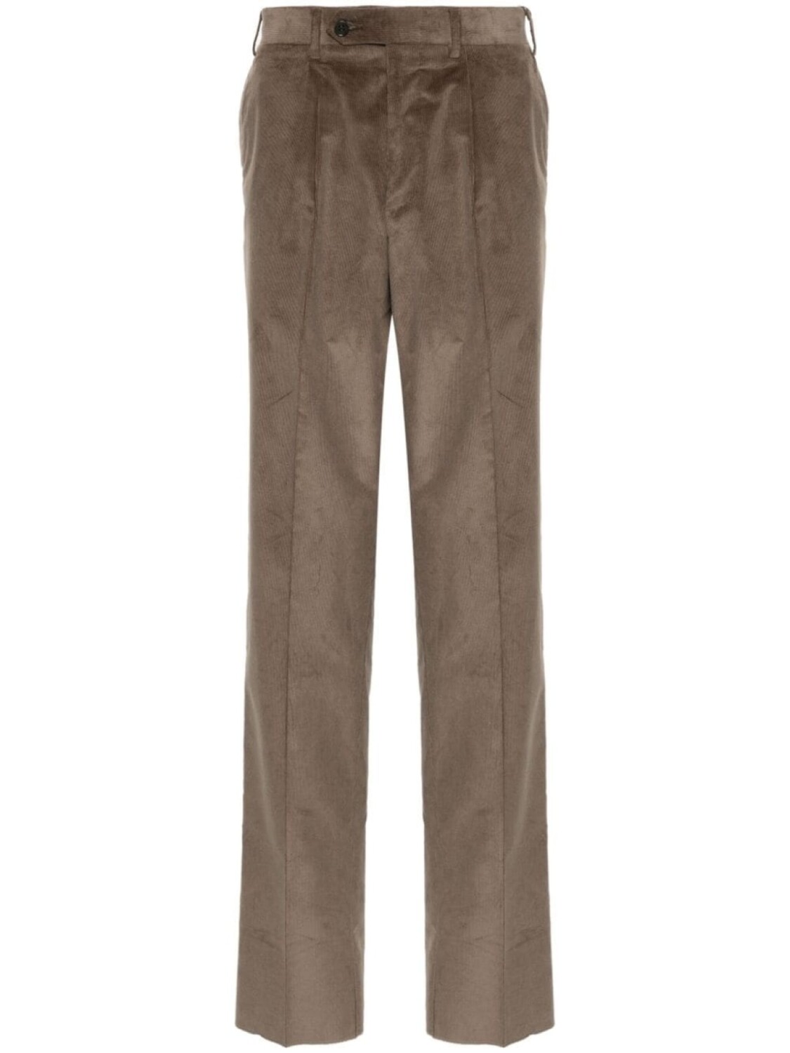 

Canali зауженные вельветовые брюки, коричневый