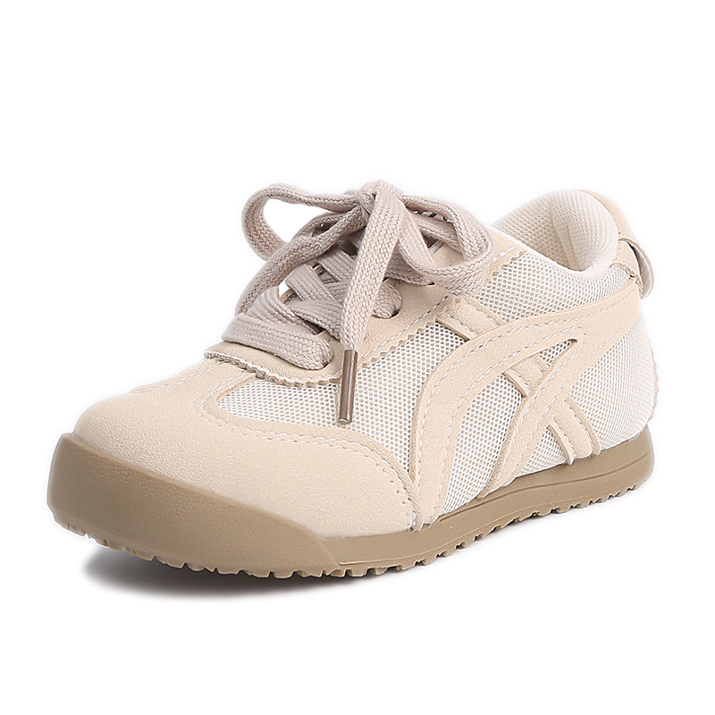 

Дышащая и нескользящая детская обувь для повседневной носки Wooden Rabbit, экрю