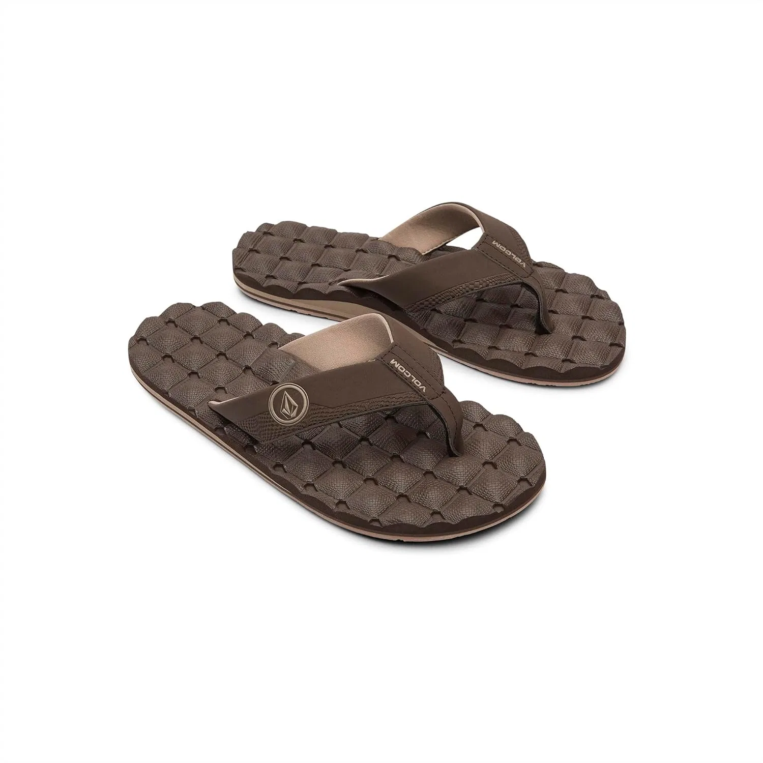 Сандалии-вьетнамки Volcom, Brown