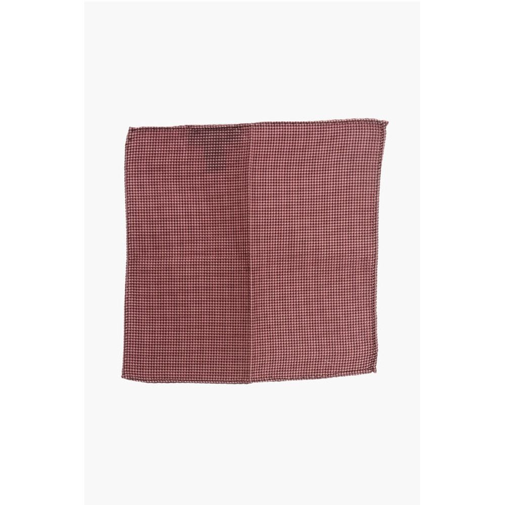 

Однотонный шелковый нагрудный платок с микро-узорами Dsquared2, мультиколор