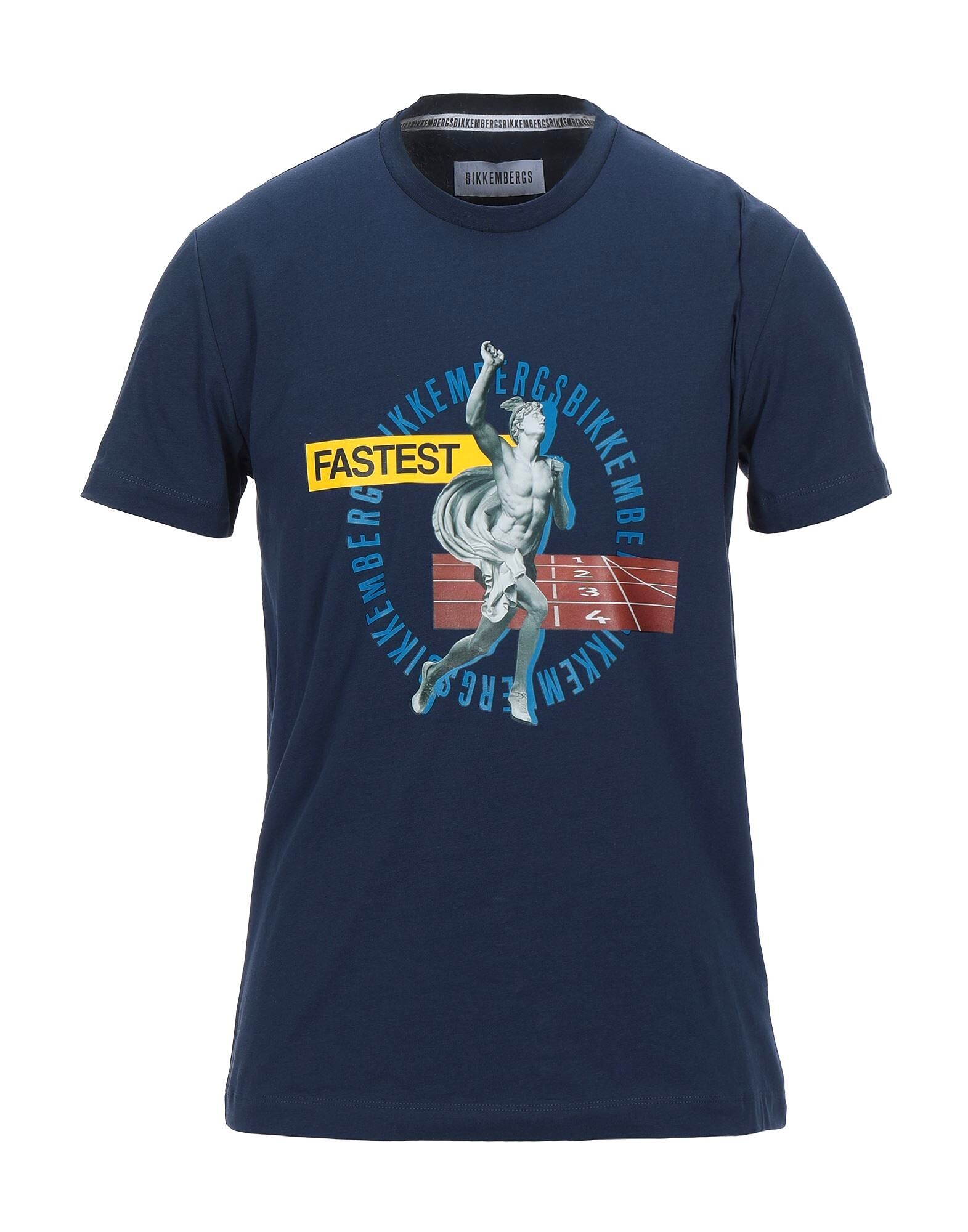 

Футболка Bikkembergs, полуночно-синий
