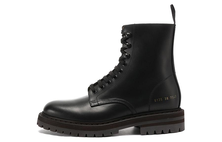 Ботинки Мартин женские черные COMMON PROJECTS