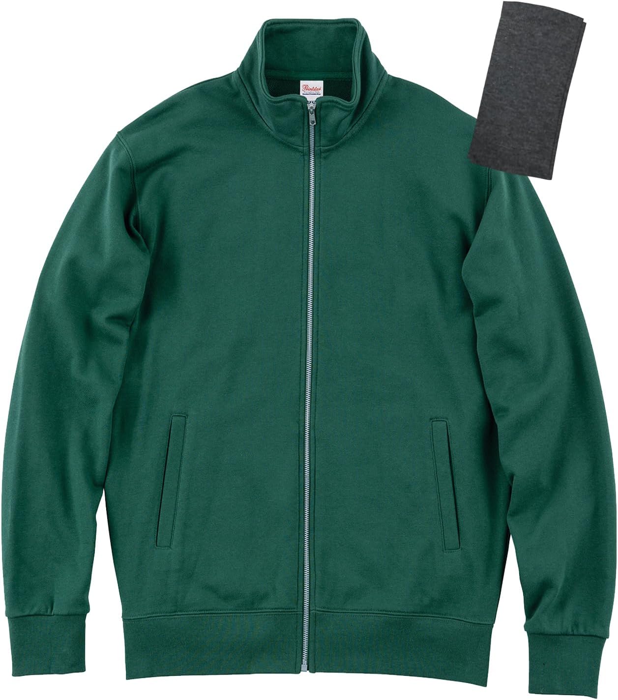 

Мужская толстовка Printstar 00190-NNJ, 273 г, флисовая подкладка, стандартная застежка-молния, зеленый