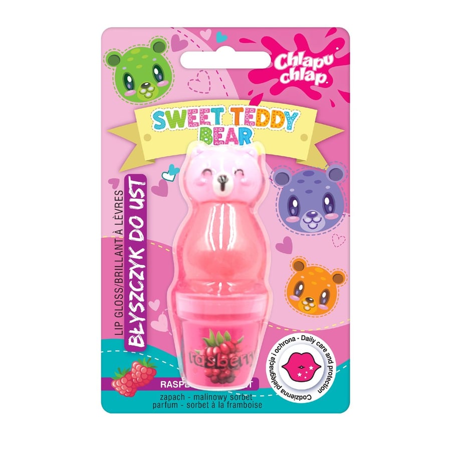 

Chlapu Chlap Lip Gloss Raspberry Sorbet Bear